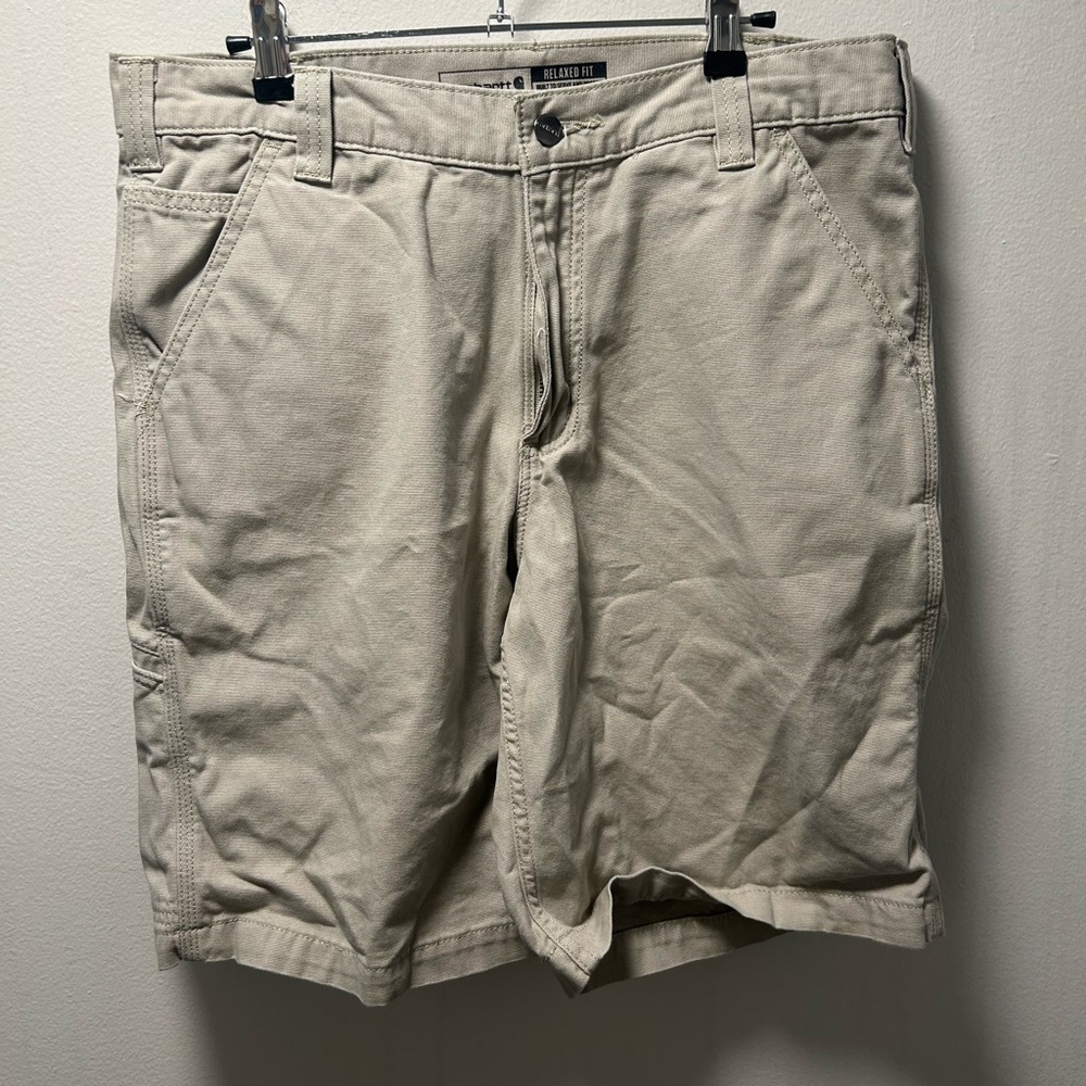 Carhartt Men's Beige Cargo Shorts